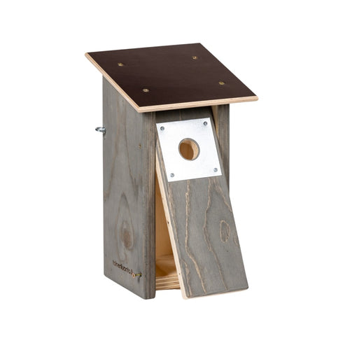 Linnunpönttö sinitiainen / kuusitiainen - kelonharmaa